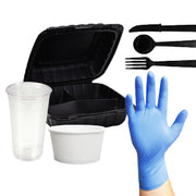 Cubiertos y utensilios de cocina desechables