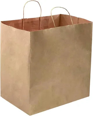 Brown Grocery Paper Bag w/ Twist Handle 14" x 10" x 15.75"