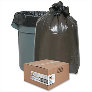 Low-Den Can Liner Black 100 ct 36" x 58" (1.3mil) 55 Gallon