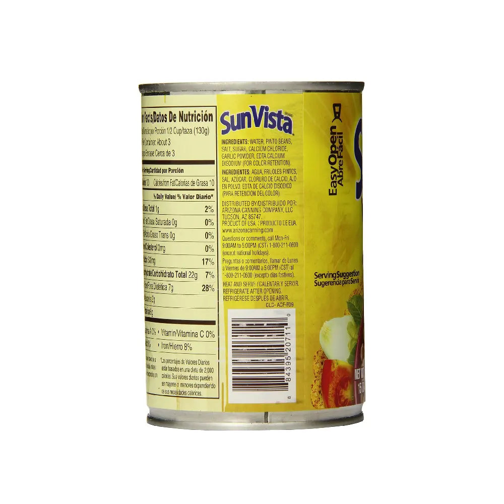 Sunvista Pinto Beans 15 oz
