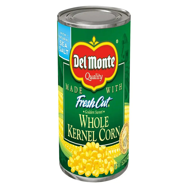 Del Monte Whole Corn 15.25 oz Case 8 Units