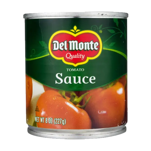 Del Monte Tomato Sauce 8 Oz Case 48 Units