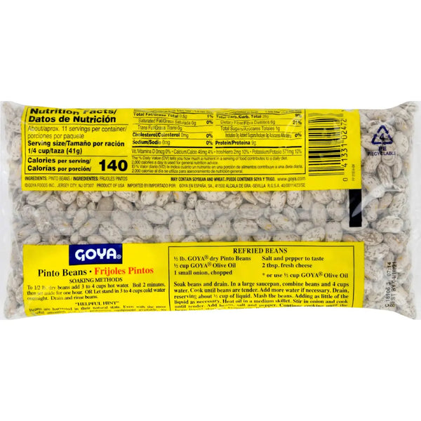 Goya Pinto Beans 1 lb