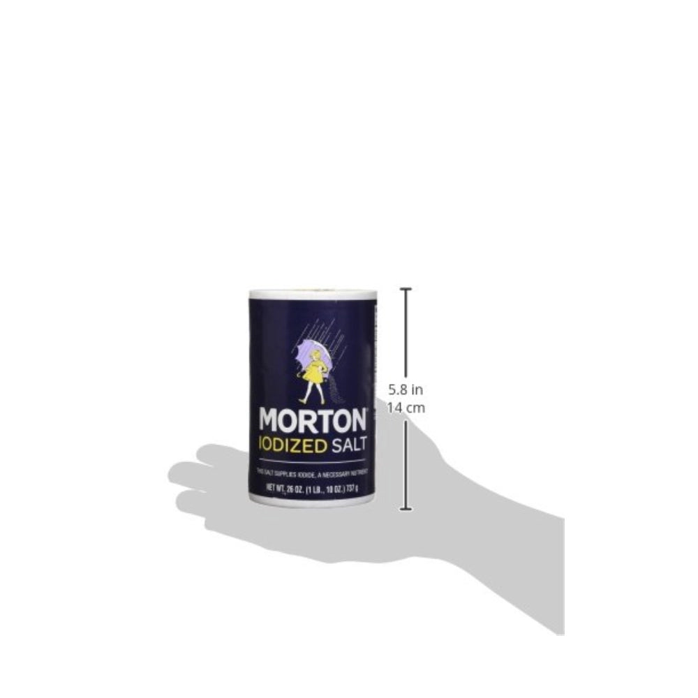 Morton Salt Iodized 26 oz