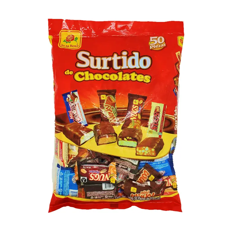De La Rosa Surtido Mini Chocolates 50 ct