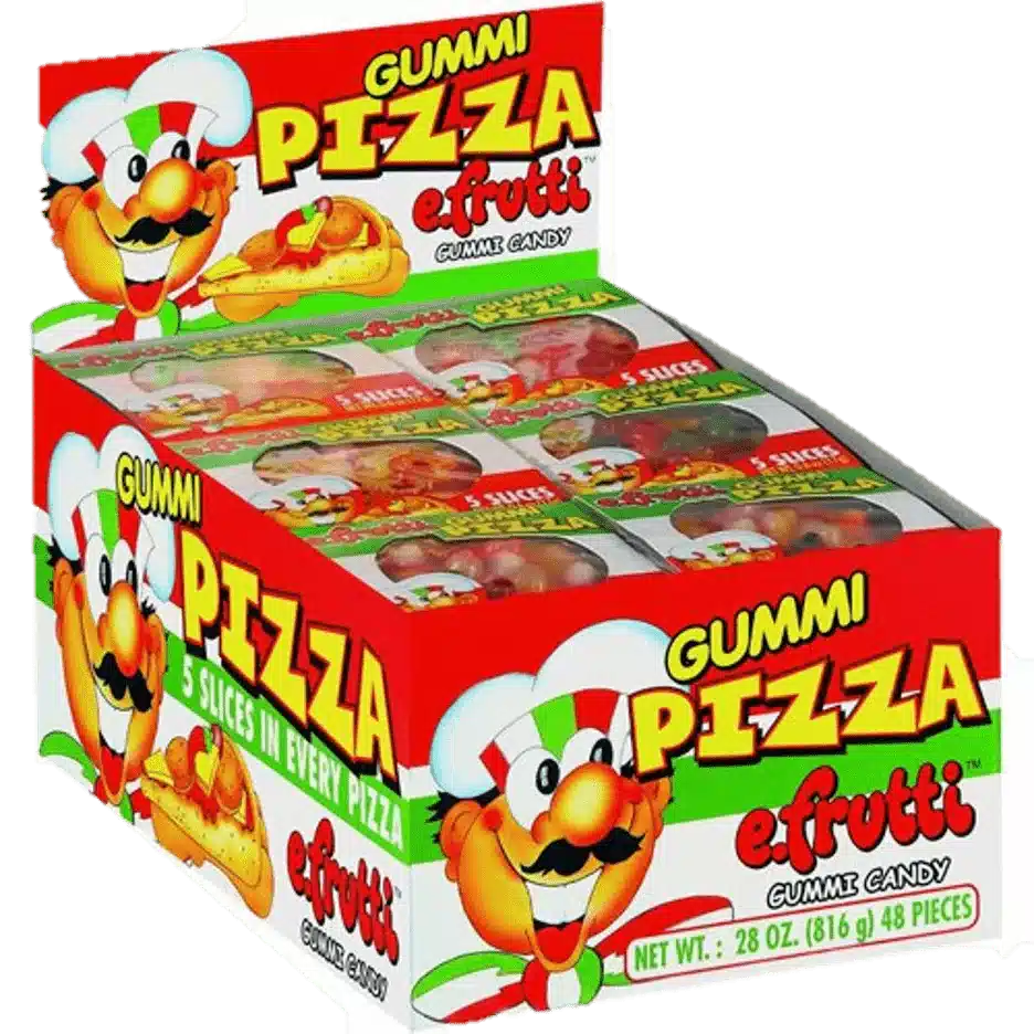 EFrutii Gummi Pizza Chew Candy .55 oz