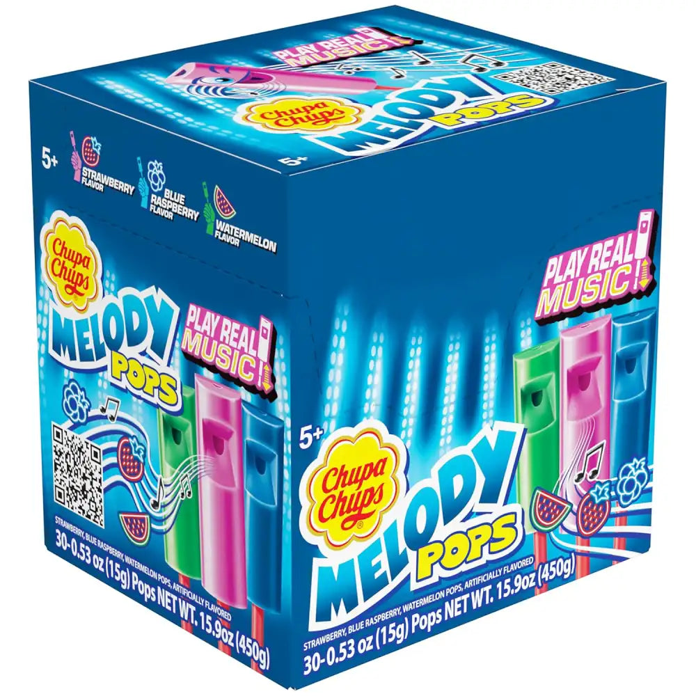 Melody Pops 3 Flavors Hard Candy 30ct