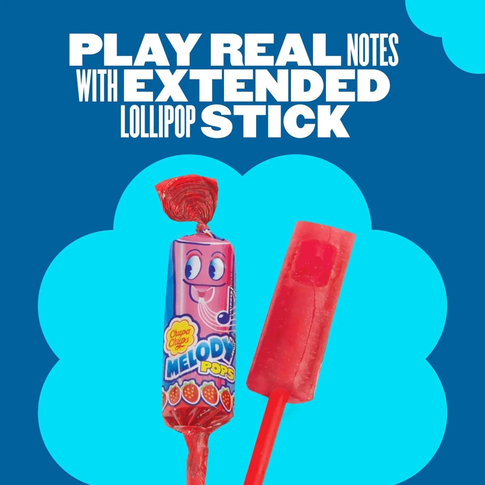 Melody Pops 3 Flavors Hard Candy 30ct
