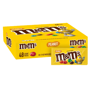 M & M Peanut Chocolate Pieces 1.74 oz