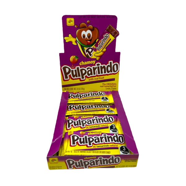 De La Rosa Pulparindo Chamoy Sour Apricot 20 ct