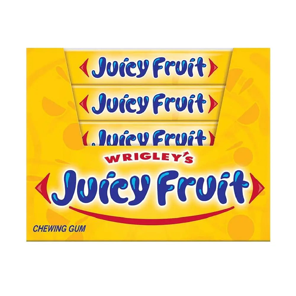 Wrigley Juicy Fruit Slim Yellow Pack 15 pc