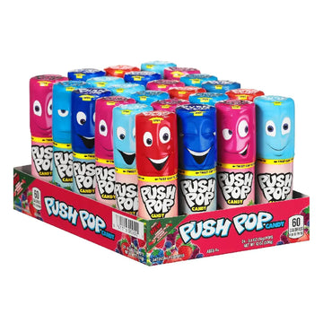 Push Pops Fruit Hard Candy .5 oz