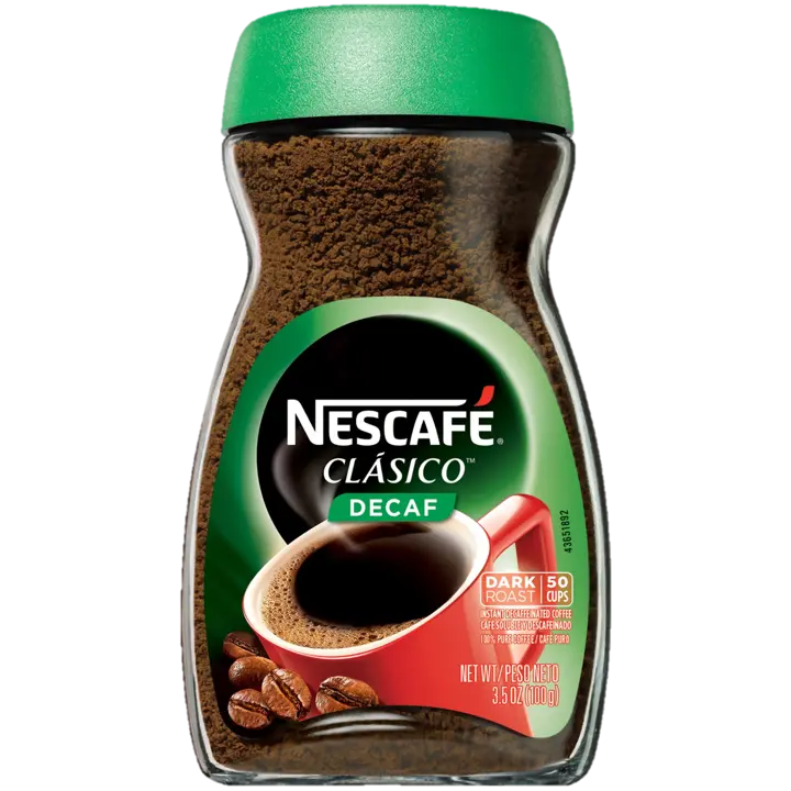 Nescafe Clasico Decaf Instant Coffee 3.5 oz