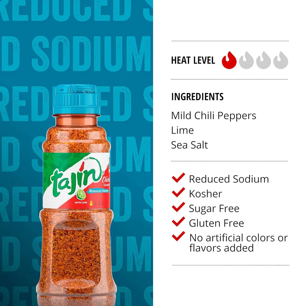 Tajin Fruit Seasoning Low Sodium 5 oz