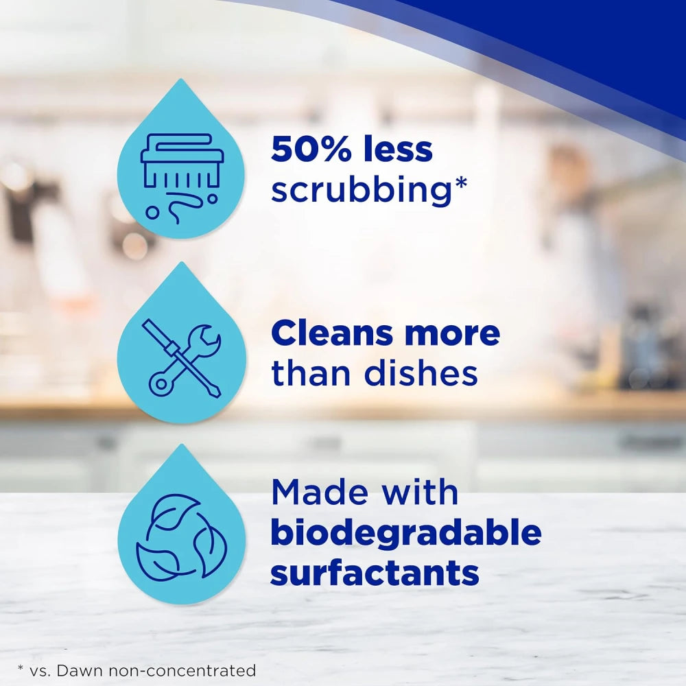 Dawn Ultra Dish Soap Liquid Original 18 oz