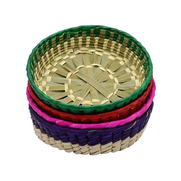 MM Tortilla Holder Palm 4 pk 7.5X2