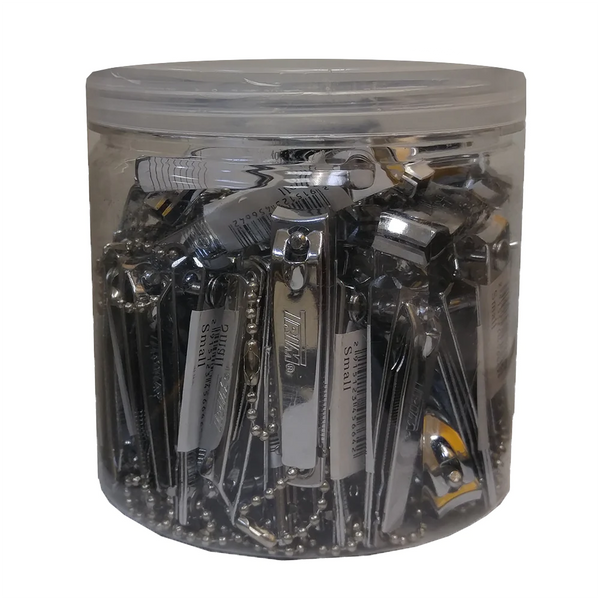 Nail Clipper Small In Jar Case 72 Units Mexmax