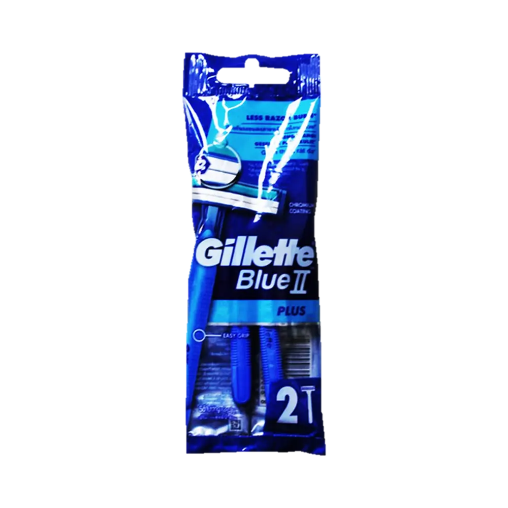 Gillette Blue II Plus  (Imported) 2 ct