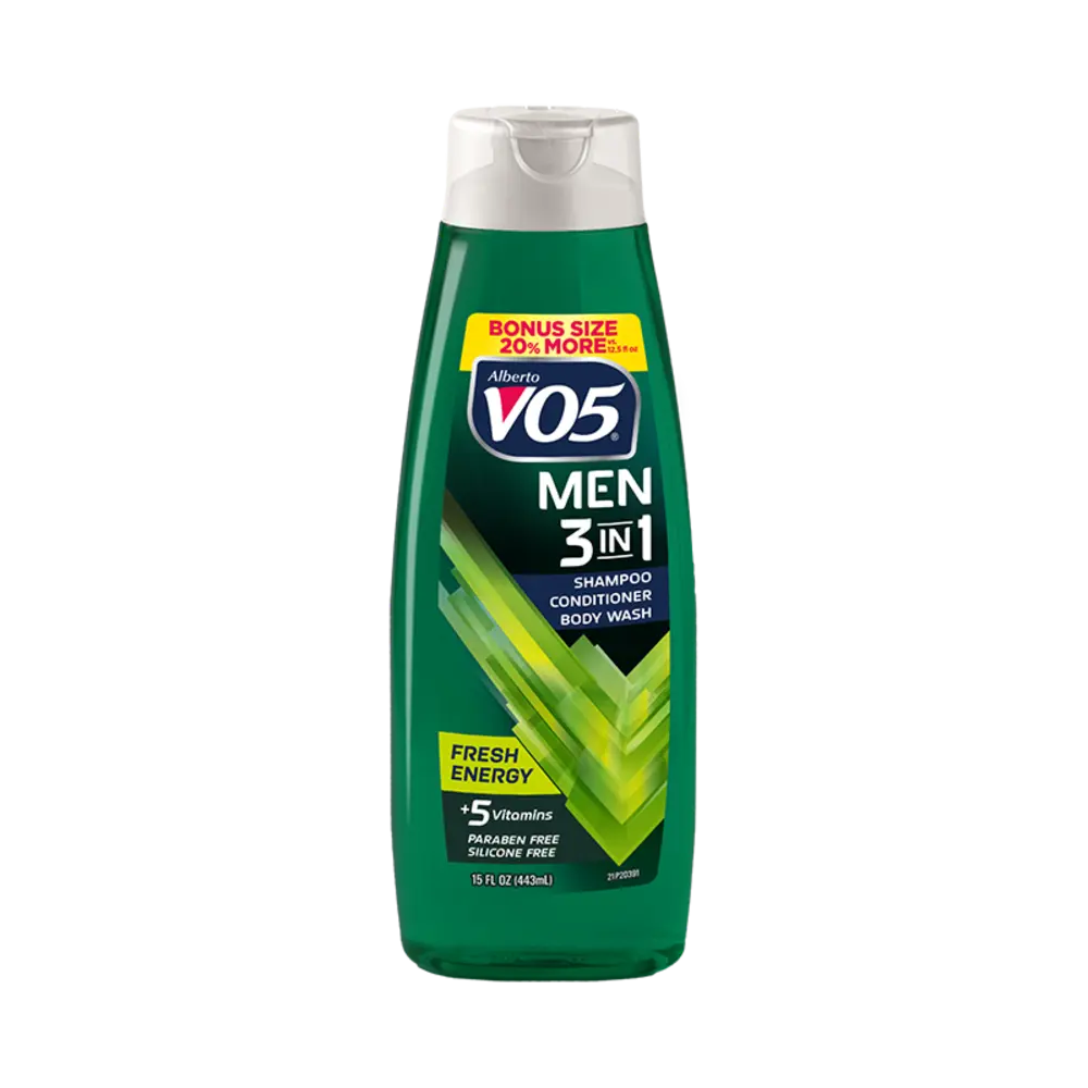 VO5 3-in-1 Fresh Energy Shampoo -Conditioner - Bodywash 15 oz