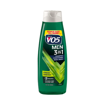 VO5 3-in-1 Fresh Energy Shampoo -Conditioner - Bodywash 15 oz