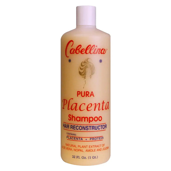 Cabellina Pure Placenta shampoo (32oz) Case 12 Units Mexmax