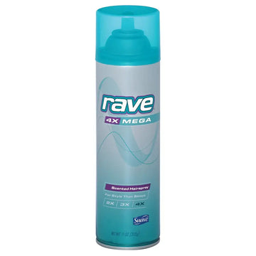 Rave Hairspray 4x Mega Scented Aerosol 11 oz