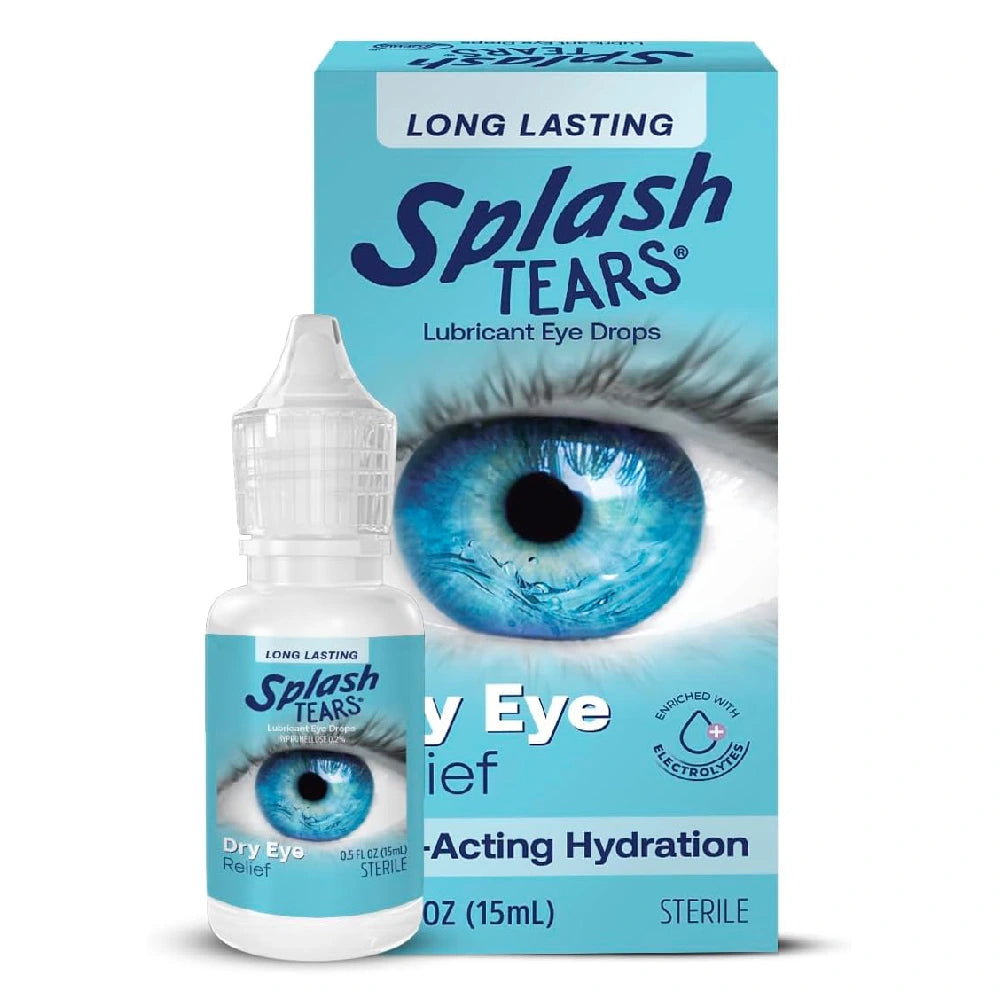 Splash Tears Dry Eye Lub Eye Drops 0.5 oz