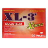 XL-3 Mucus Relief Xpect Tablets - 20ct - Wholesale Mucus Relief