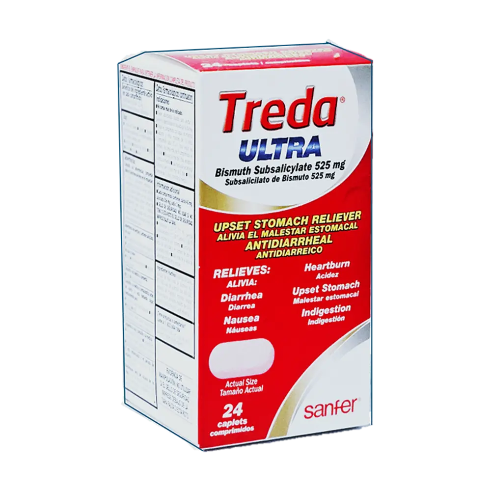 Treda Ultra Stomach Reliever 24ct