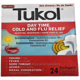 Tukol Softgel Caps Daytime Cold and Flu 24ct