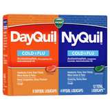 Vicks DQ & NQ Cold & Flu Medicine (8DQ+4NQ) 12 ct