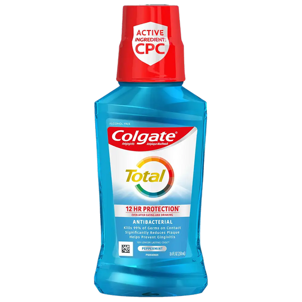 Colgate Total Pro-shield Mouthwash Peppermint 8.4 Oz - Case - 6 Units