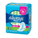 Always Super Long W/Wings 18  ct