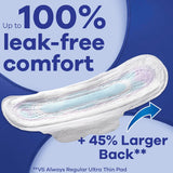 Always Ultra Thin Size 4 Overnight W/Wings 16 ct