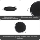Imusa Round Comal Carbon Steel 9"