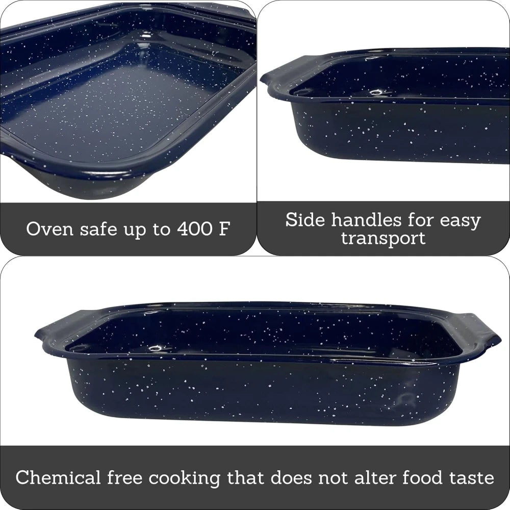 Imusa Enamel Roaster Pan 16" x 11"