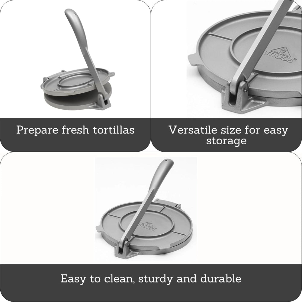 Imusa Tortilla Press Aluminum 8"