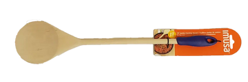 Imusa Wood Jumbo Spoon w/ Nylon Handle 18"