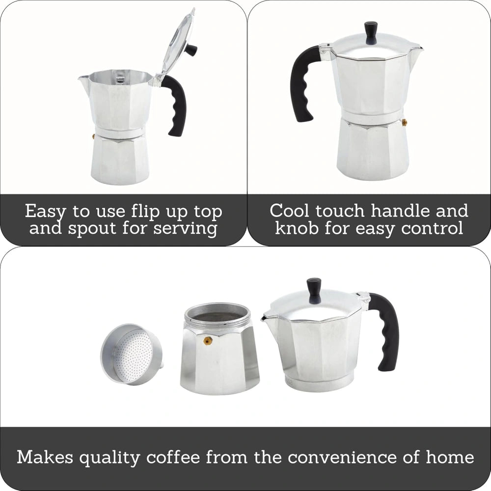 Imusa Aluminum Coffeemaker 6 cup