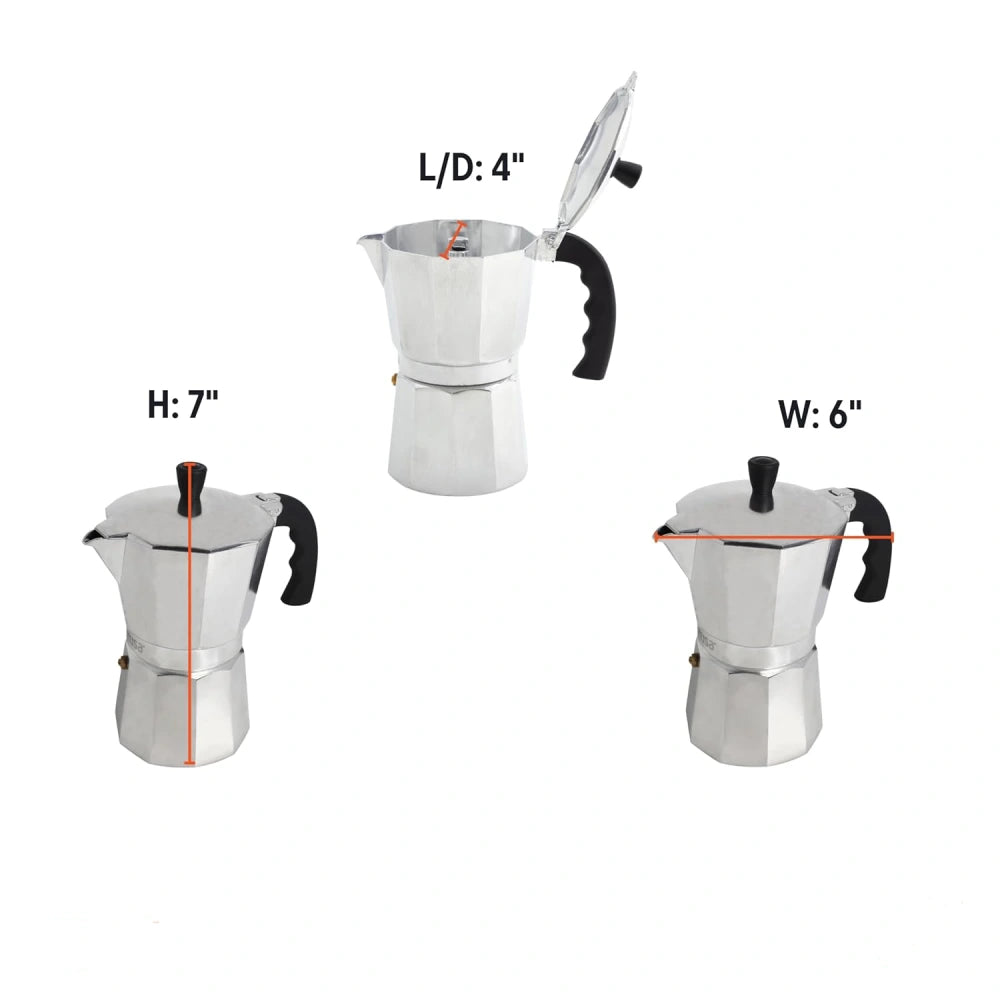 Imusa Aluminum Coffeemaker 6 cup
