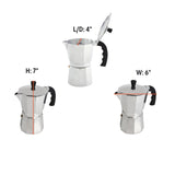 Imusa Aluminum Coffeemaker 6 cup