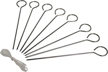 Mirro S/S Turkey Lacers w/ String 8 pc 6"