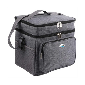 Cooler Bag w/ Hard Plastic Liner, 24 Can 12.5" x 13.8" x 12.5"