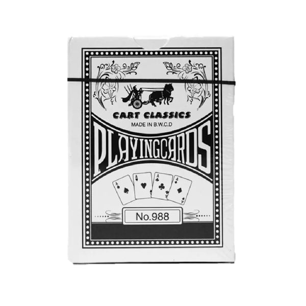 Cart Classics Red and White Box Playing Cards Number 988