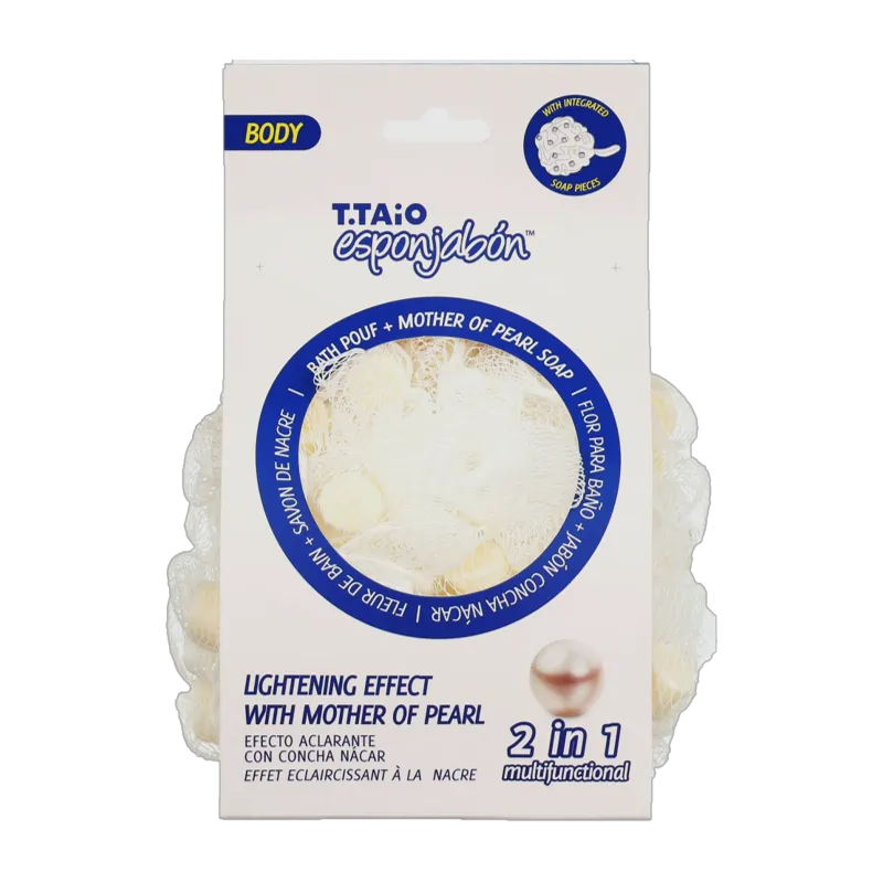 Esponjabon Shower Bath Soap Sponge Chute Display Asst 4.97 oz