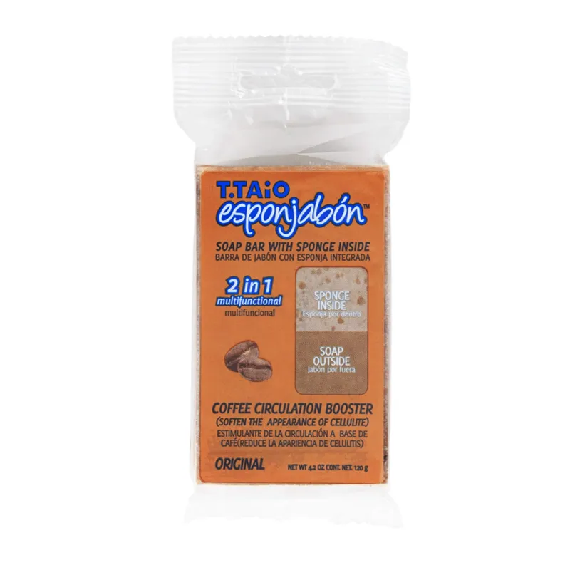 Esponjabon Coffee Anti Cellulite Effect Bar Soap 4.2 oz