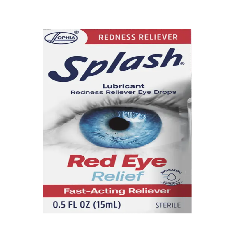 Splash Red Eye Relief Eye Drops 0.5 oz