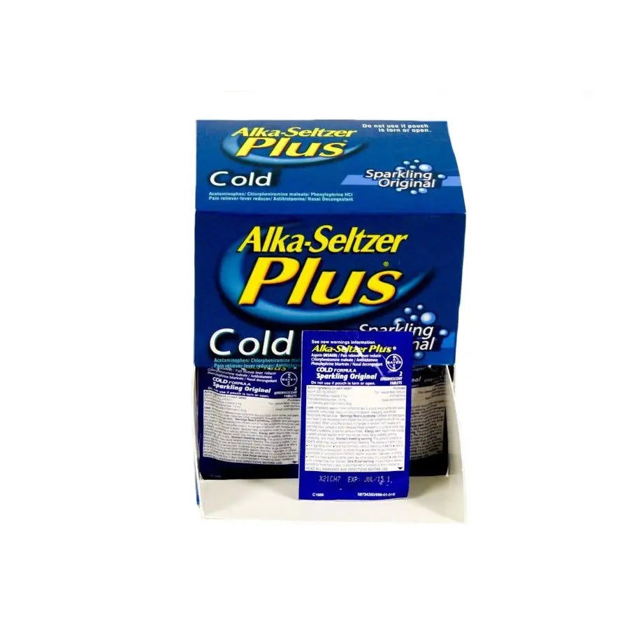 Wholesale Alka-Seltzer Plus 2ct Dispenser - Mexmax INC - Fast Relief for Colds.