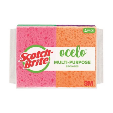 Scotch-Brite Ocelo Multi-Purpose Sponge 4 pk