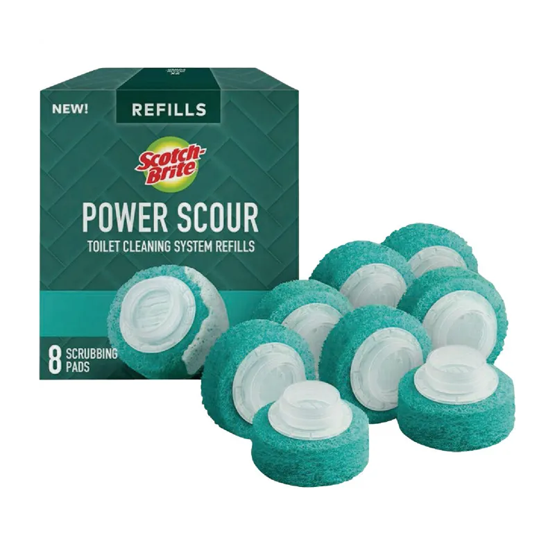 Scotch-Brite Power Scour Toilet Cleaner Tablet Refill 8 pc